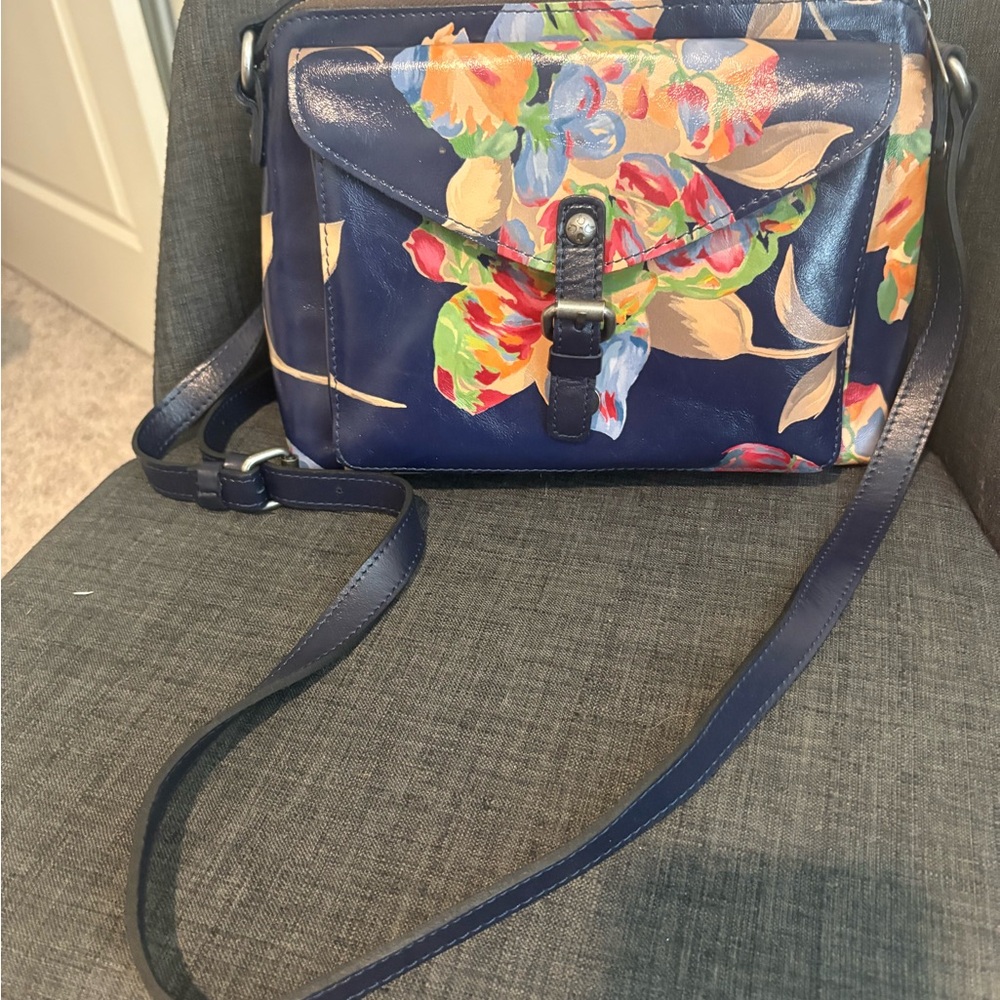 Patricia Nash Multicolor Floral Crossbody Bag